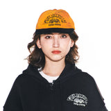 ウェア―ドセミサイクルコーデュロイフラットブリムキャップ/WEIRD SEMICIRCLE CORDUROY FLAT BRIM CAP (YELLOW)