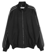 No.0547 3line sweat set ZIP-UP