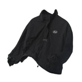 UNI LOGO WAPPEN ANORAK [BLACK]