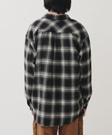 GINGHAM CHECK SHIRT (BLACK)