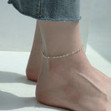 シルバーボールチェーンアンクレット(スペアチェーン)/SILVER BALL CHAIN ANKLET (925 silver / spare chain)