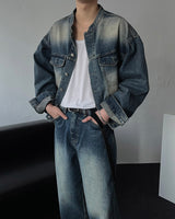 MG727 Garment Dining Denim Jacket (3 colors)