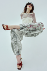 マーブルジョガーパンツ / marble jogger pant_green