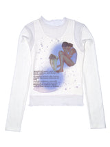 Anxiety disorder long sleeve IVORY