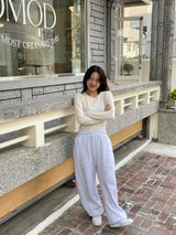 (napping) Orly side tuck pants 