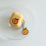 Tangerine key ring (6662930137206)