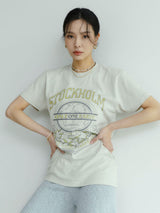 Stockholm short sleeve T-shirts mint cream (6594390524022)