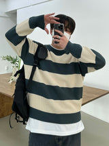 キャンディーデイリーダンガララウンドニット/[BEST]CANDY DAILY DANGARA ROUND KNIT(8COLOR)