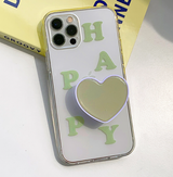 ヘプビグリーントランスペアレントケース / Hepbi Green Transparent Case