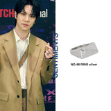 no.48リング / no.48 ring silver (#12 size) boa wei dong han pick