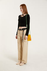 COTTON CARGO PANTS