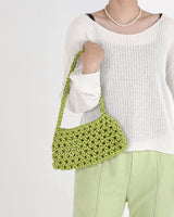 フルーツネットホーボーバッグ/fruit net hobo bag (lime)