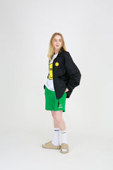 SMILE COACH JACKET (BLACK) (6699088543862)