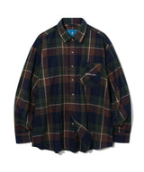 ビッグプレイドチェックシャツ/Big Plaid Check Shirt S107 Green