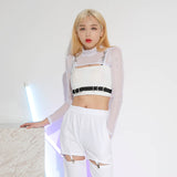 ビジョハイカットフィッシュネット/TOP(8426) Bijo High Cut Fishnet