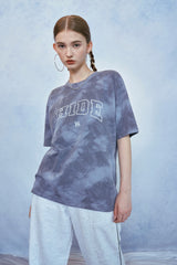 HIDE Tie Dye Graphic T-Shirt (Navy) (6571000299638)