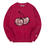 BIG CHERRY NAPPING SWEATSHIRT [LIGHT BURGUNDY]