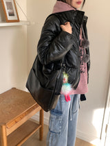 Tonal Bobusang Big Square Cross Shoulder Bag