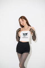 デビルチェーンクロップトップ / TOP(9303) Devil Chain Crop Top