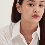 GOLDEN BEIGE EARRING