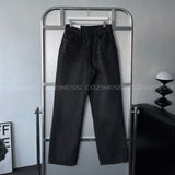 GJ5065 Straight Washing Denim (3 colors)