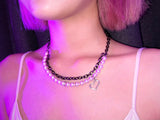 ダークベリーパールネックレス