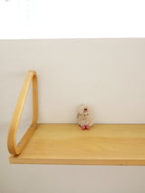 Cosymosy Mini Bird Keyring -  Oatmeal
