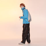 HYBRID MESSENGER BAG (SILVER)