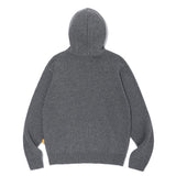 バーシティーロゴニットフーディー / VARSITY LOGO KNIT HOODIE