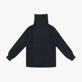 リブタートルNセーター / RIB TURTLE-N SWEATER