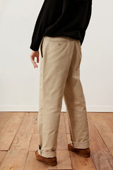 キルシースモールチェリーコットンパンツ／UNI SMALL CHERRY COTTON PANTS KA [BEIGE] (6597399150710)