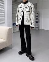 ドローイングカリムバイカージャケット / OWN Drawing Karim Biker Jacket