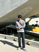 LMN ジェフワイドジーンズ / LMN Jeff Black Wide Jeans (black)