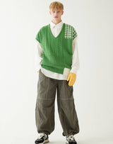 マルチパッチケーブルベスト/MULTI PATCH CABLE VEST GREEN