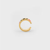 ドゥードゥルイヤーカフ / DOODLE EARCUFF(3mm) SILVER925(18K GOLD PLATED)