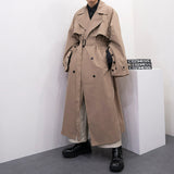 ボタン スリット トレンチコート / SK S/S Button slit trench coat (2 colors)