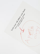 Cosymosy 'Apology' Teddy bear Keyring Card - 5 Color