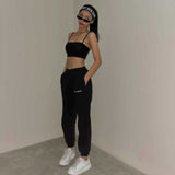 トラックパンツ-プレミアムコットンユニセックス / TRACK PANTS - PREMIUM COTTON Unisex