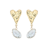 PEARL HEART earrings (6559906005110)