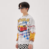 チャレンジレーシングスェットシャツ / Challenge Racing Sweatshirt (Light Gray)