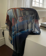 Chiffon poster - Train, France (6675049971830)
