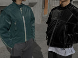 ASCLO Stitch Glossy Biker Jacket (3color)