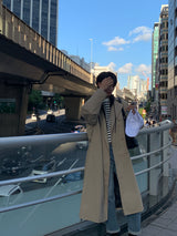 LMN Lower and Long Trench Coat (2 colors)