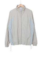 トライカラーリングナイロンジップアップ / Try Coloring Nylon Zip-Up