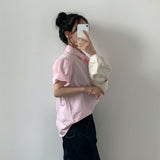Buttoned Front Loose Fit Shirt
