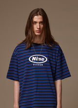 Multi stripe T - Blue (4622114750582)
