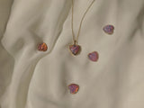 Crack heart necklace