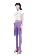 VIOLET FLARED LEGGINGS (6624139509878)