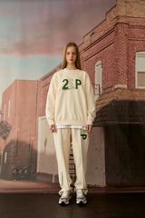 センスロゴスウェットパンツ / 25P SENSE LOGO SWEAT PANTS_CREAM