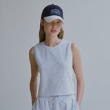 ワッフルノースリーブ / Waffle sleeveless